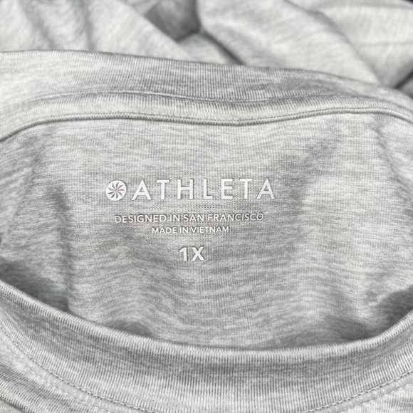 Athleta Gray Uptempo Top - Picture 7 of 10